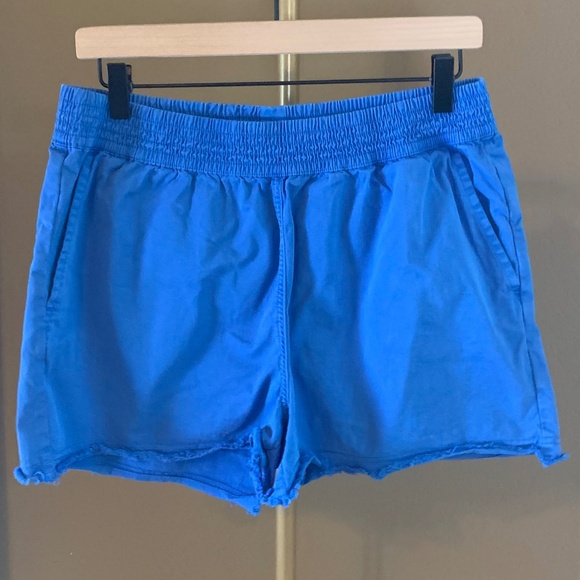 Vineyard Vines Stretch Waist Cutoff Hem 3" Inseam Women's Shorts Blue - Picture 1 of 7